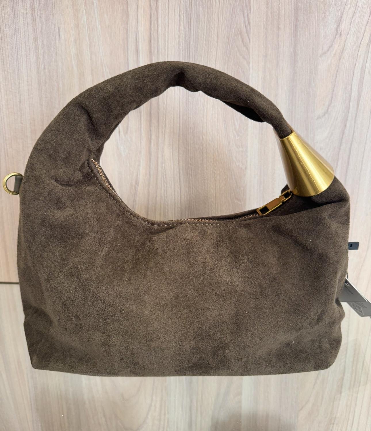 Bolso Gold de ante - Imagen 2