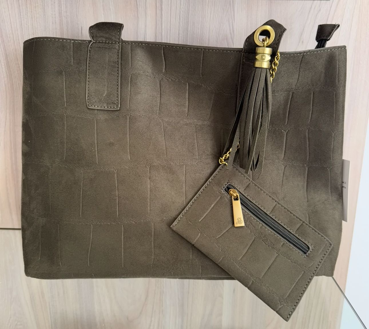 Doble bolso + monedero