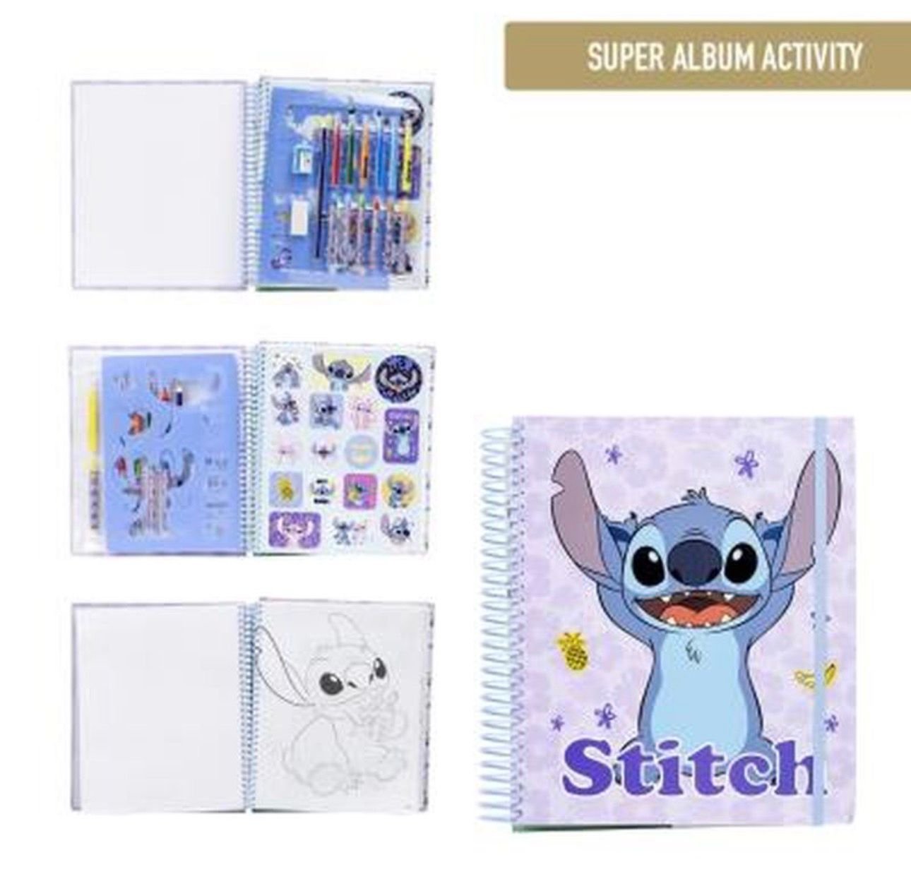 Libro de actividades de Stitch